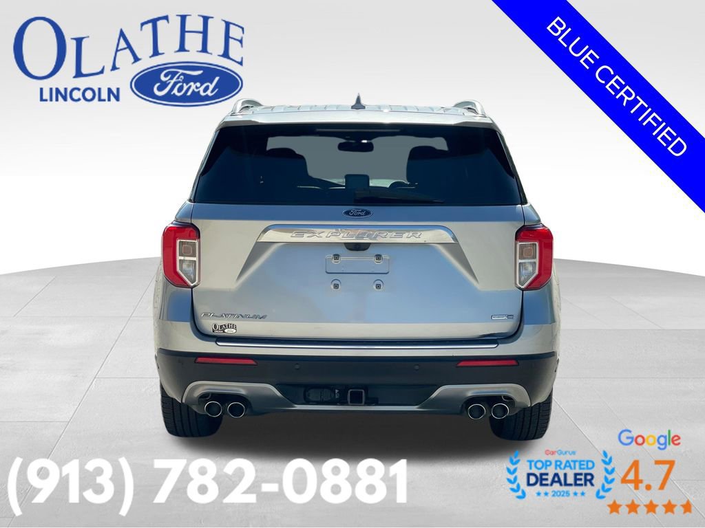 Certified 2020 Ford Explorer Platinum w/ Premium Technology Package AWD/4WD image 4