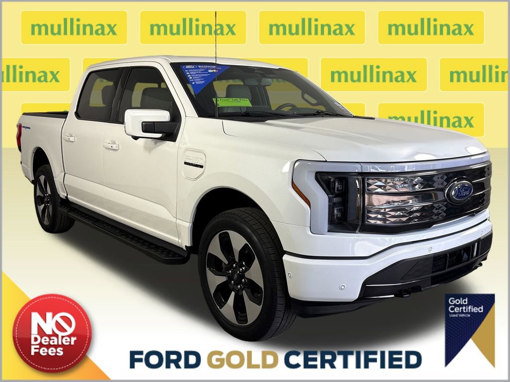 Certified 2023 Ford F150 Lightning Platinum image 1