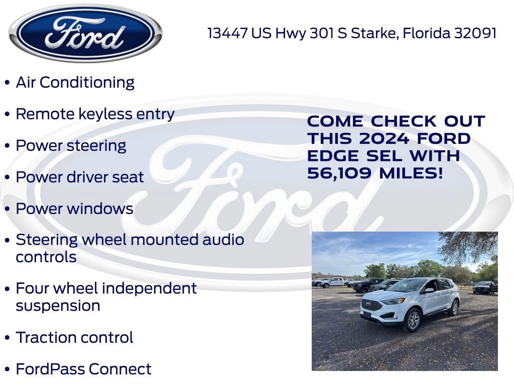Certified 2024 Ford Edge SEL AWD/4WD image 21