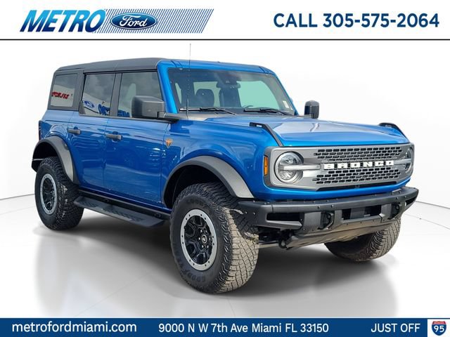 Certified 2024 Ford Bronco Badlands w/ Sasquatch Package AWD/4WD 360° Tour
