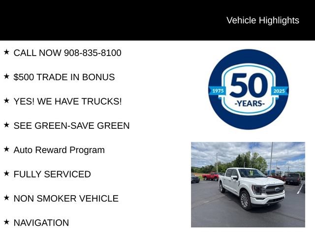 Certified 2023 Ford F150 Limited AWD/4WD image 5