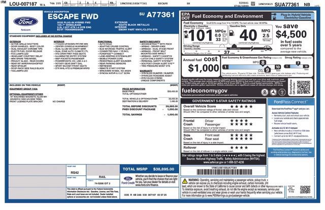 Certified 2025 Ford Escape SE FWD image 28