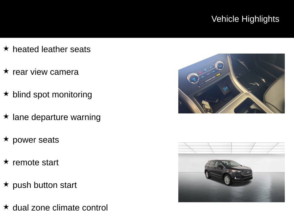 Certified 2024 Ford Edge SEL w/ Convenience Package AWD/4WD image 11