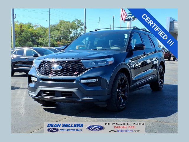 Certified 2022 Ford Explorer ST w/ Equipment Group 401A AWD/4WD image 1