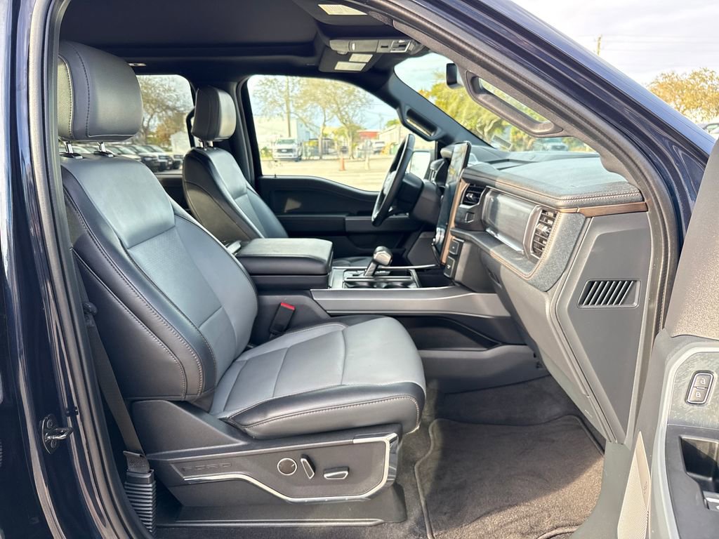 Certified 2023 Ford F150 Lightning Lariat w/ Equipment Group 511A High image 29