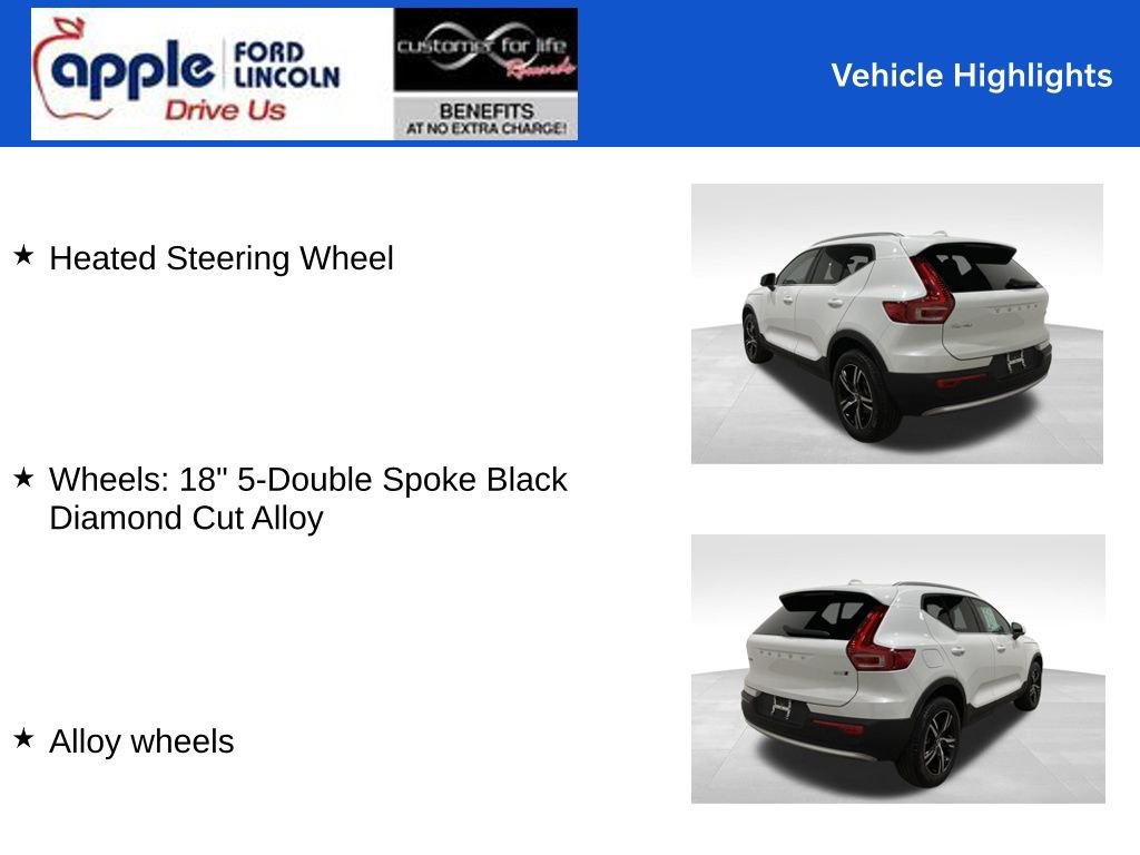 Used 2025 Volvo XC40 B5 Core image 13