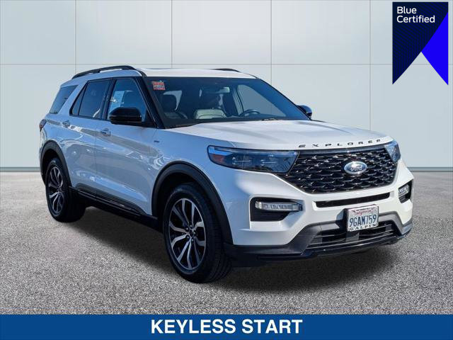 Certified 2023 Ford Explorer ST-Line w/ Class IV Trailer Tow Package