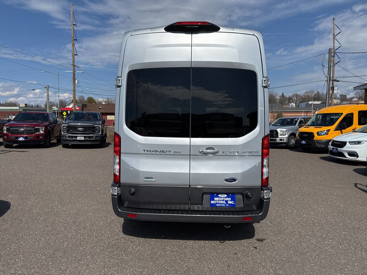 Certified 2023 Ford Transit 350 350 AWD 3dr LWB High Roof Carg image 4
