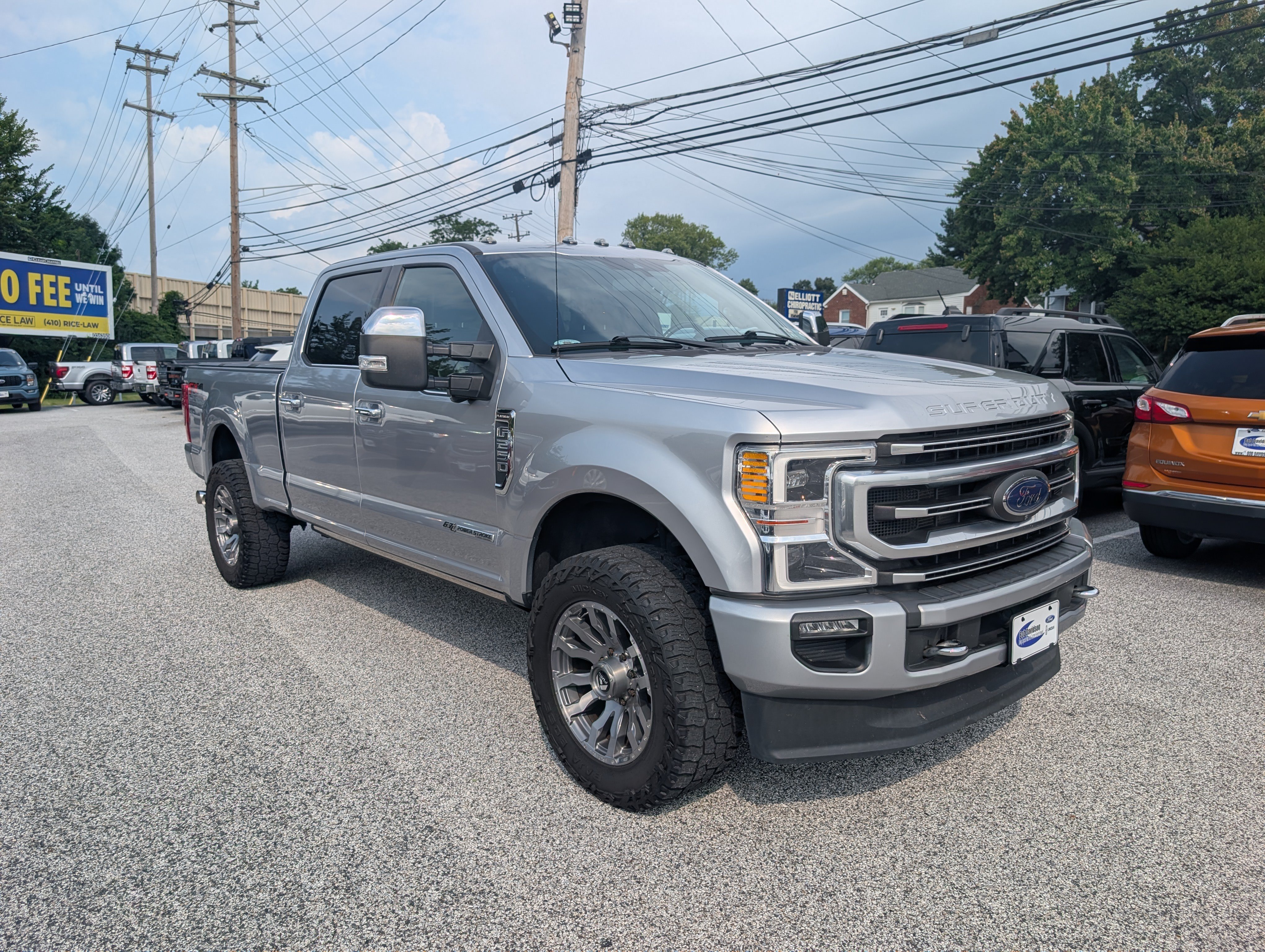 Certified 2021 Ford F250 Platinum w/ FX4 Off-Road Package AWD/4WD image 9