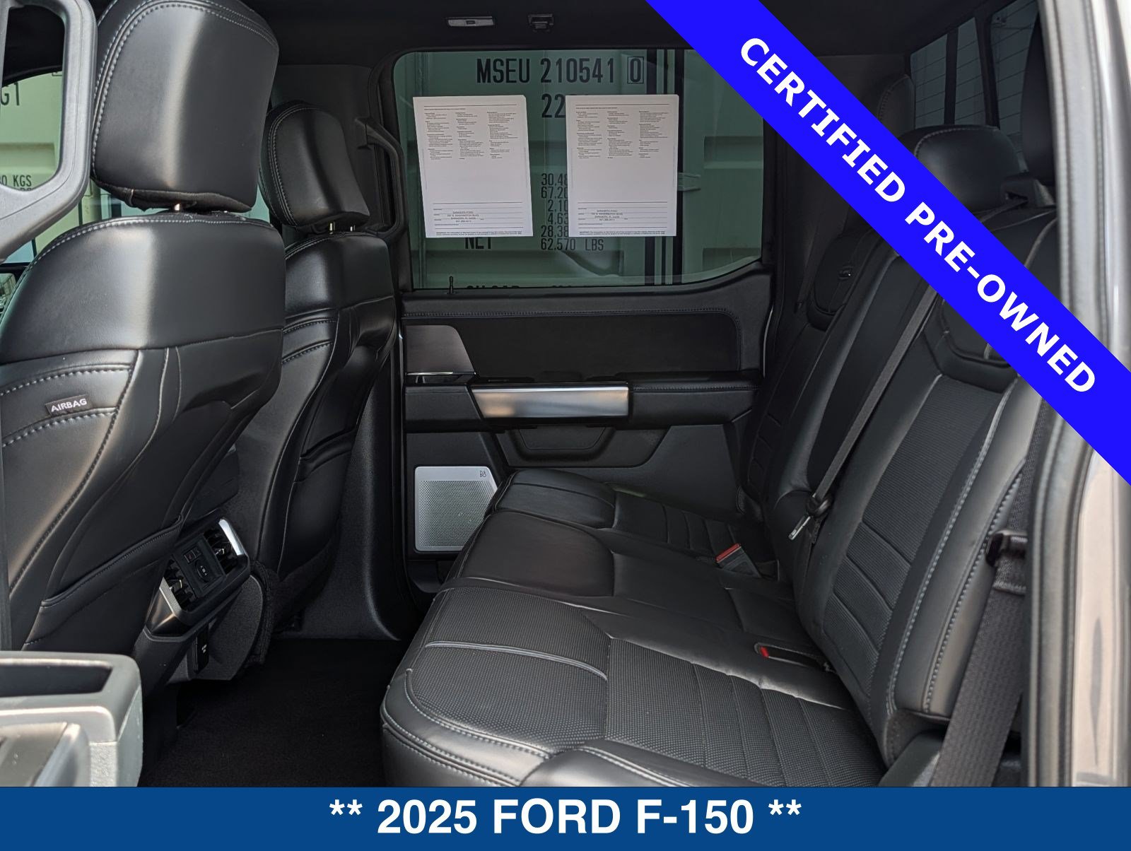 Certified 2025 Ford F150 Platinum w/ Equipment Group 702A High AWD/4WD image 19