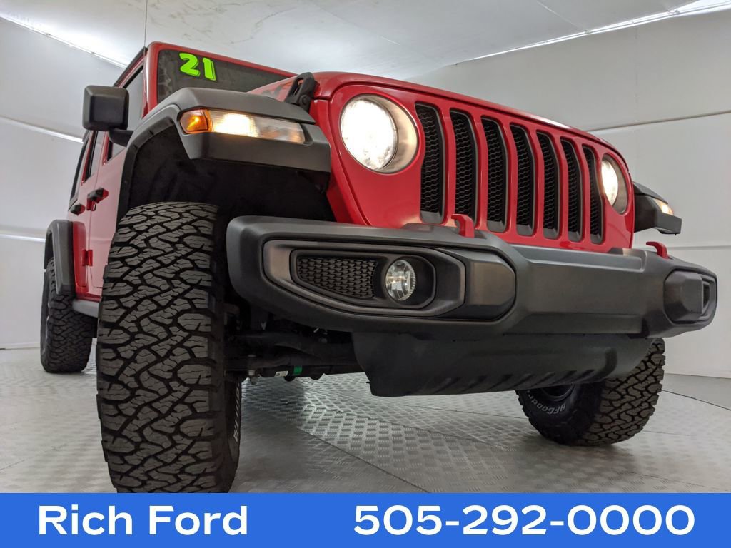 Used 2021 Jeep Wrangler Unlimited Rubicon w/ Safety Group image 30