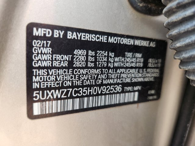 Used 2017 BMW X3 sDrive28i RWD image 25