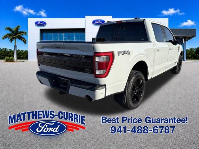Certified 2023 Ford F150 Platinum w/ Equipment Group 701A High AWD/4WD image 4