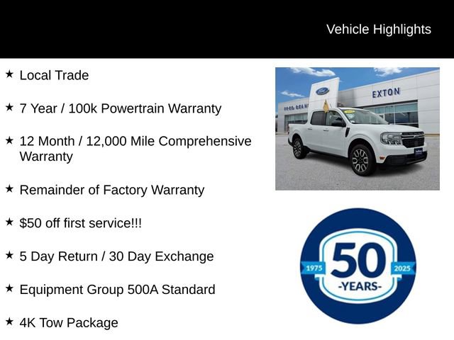 Certified 2024 Ford Maverick Lariat w/ 4K Tow Package image 7
