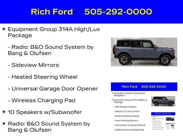 Certified 2024 Ford Bronco Outer Banks AWD/4WD image 22