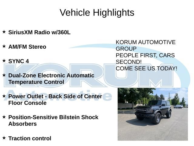 Certified 2024 Ford Bronco Big Bend AWD/4WD image 8