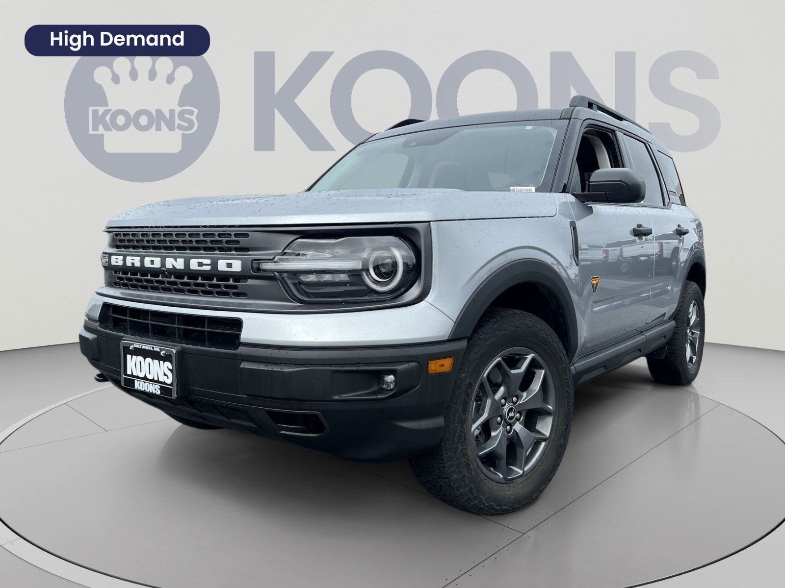 Certified 2022 Ford Bronco Sport Badlands