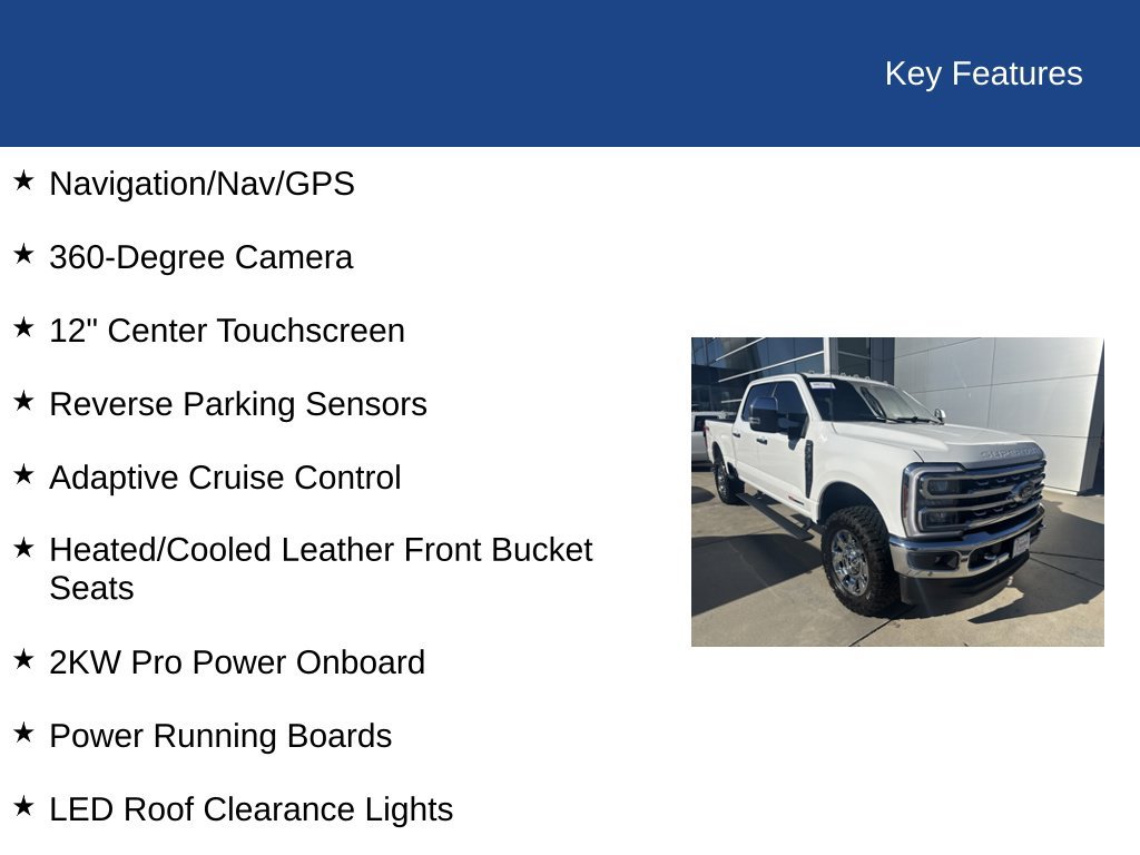 Certified 2024 Ford F350 Lariat w/ Lariat Ultimate Package AWD/4WD image 39