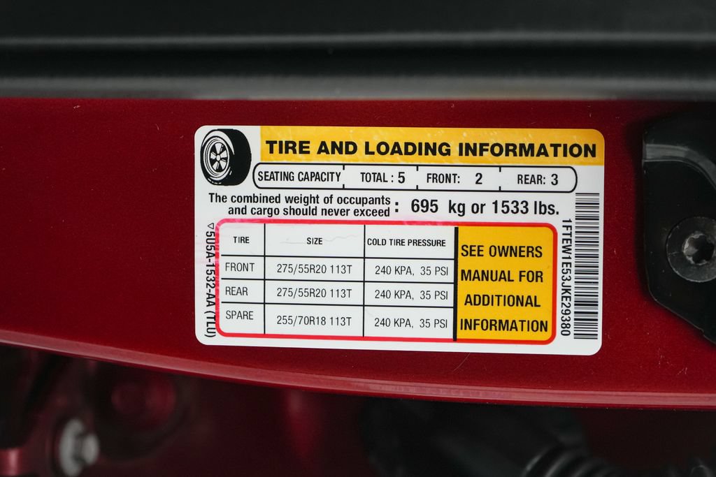 Certified 2018 Ford F150 Lariat w/ Equipment Group 502A Luxury AWD/4WD image 24