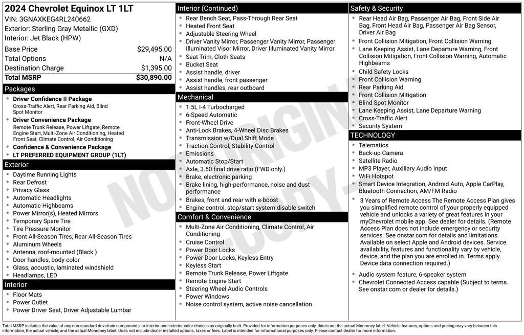 Used 2024 Chevrolet Equinox LT FWD image 7