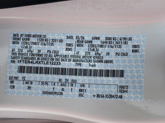 Certified 2026 Ford Ranger Raptor AWD/4WD image 37