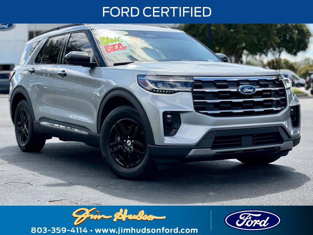 Certified 2025 Ford Explorer Active w/ Active Comfort Package