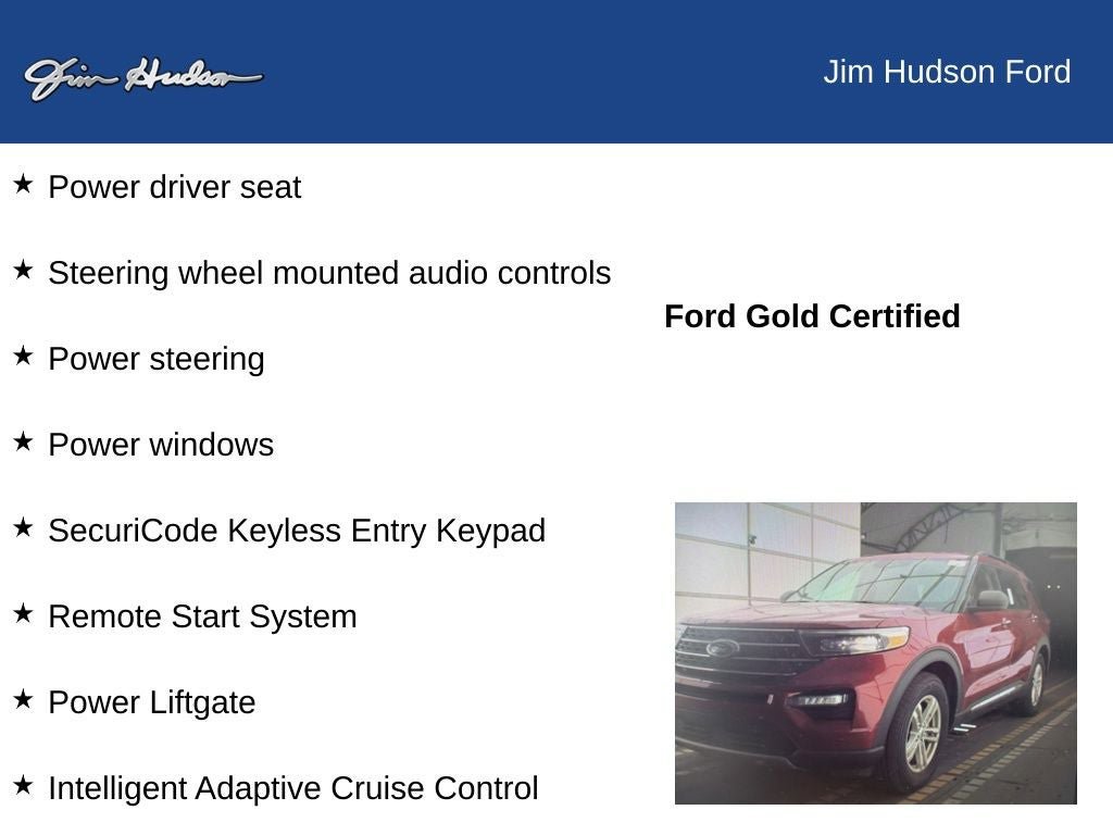 Certified 2022 Ford Explorer XLT w/ Equipment Group 202A RWD image 11