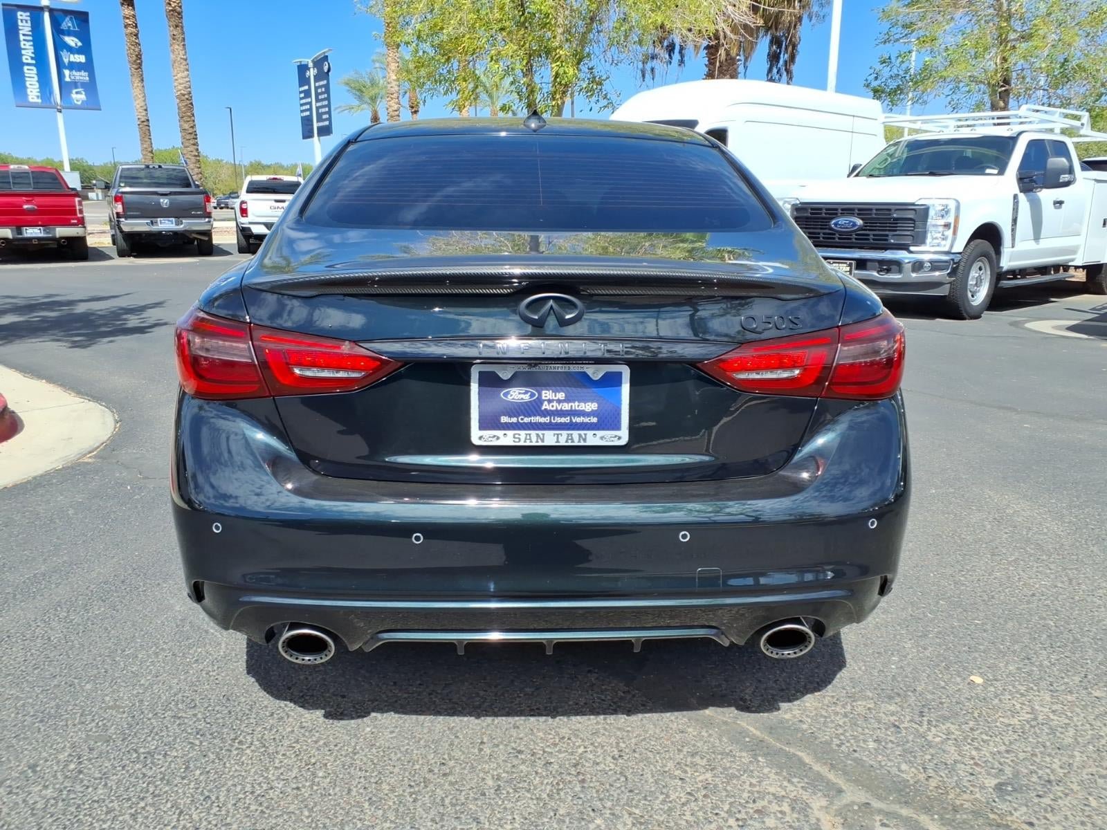 Used 2023 INFINITI Q50 Red Sport 400 w/ Black Opal Edition RWD image 5