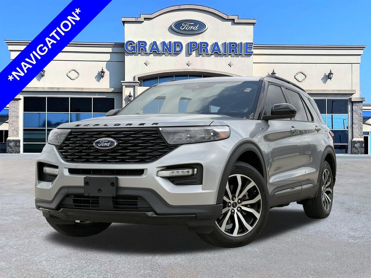 Certified 2023 Ford Explorer ST-Line w/ Class IV Trailer Tow Package