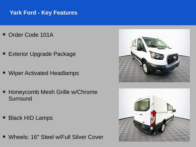 Certified 2025 Ford Transit 250 Low Roof w/ Exterior Upgrade Package RWD video 2