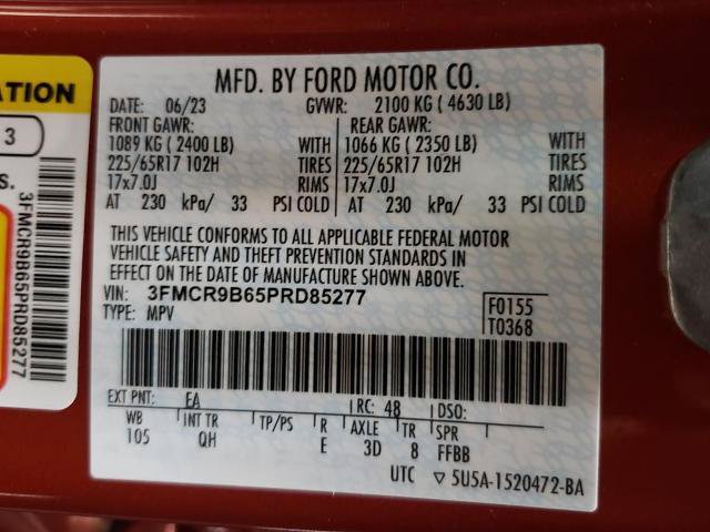 Certified 2023 Ford Bronco Sport Big Bend AWD/4WD image 27
