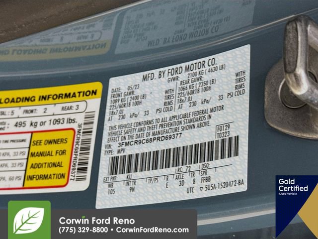Certified 2023 Ford Bronco Sport Outer Banks AWD/4WD image 33