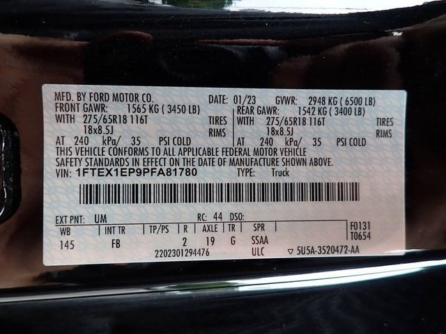Certified 2023 Ford F150 XLT w/ Equipment Group 302A High AWD/4WD image 24