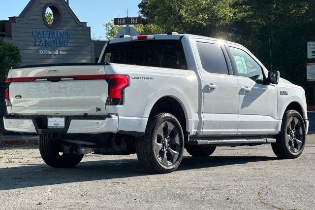 Certified 2025 Ford F150 Lightning Platinum w/ Dark Elements Package AWD/4WD image 4