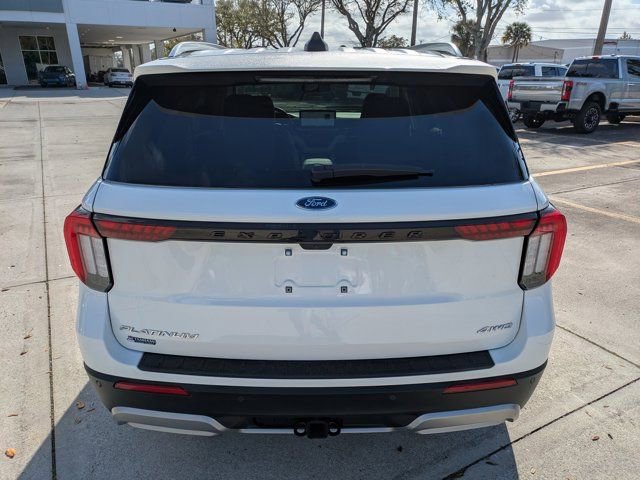 Certified 2025 Ford Explorer Platinum w/ LUX Leather Package AWD/4WD image 3