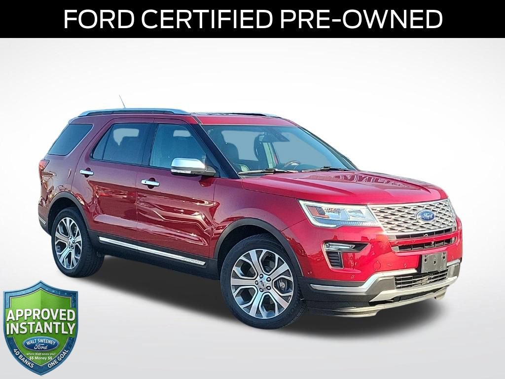 Certified 2019 Ford Explorer Platinum
