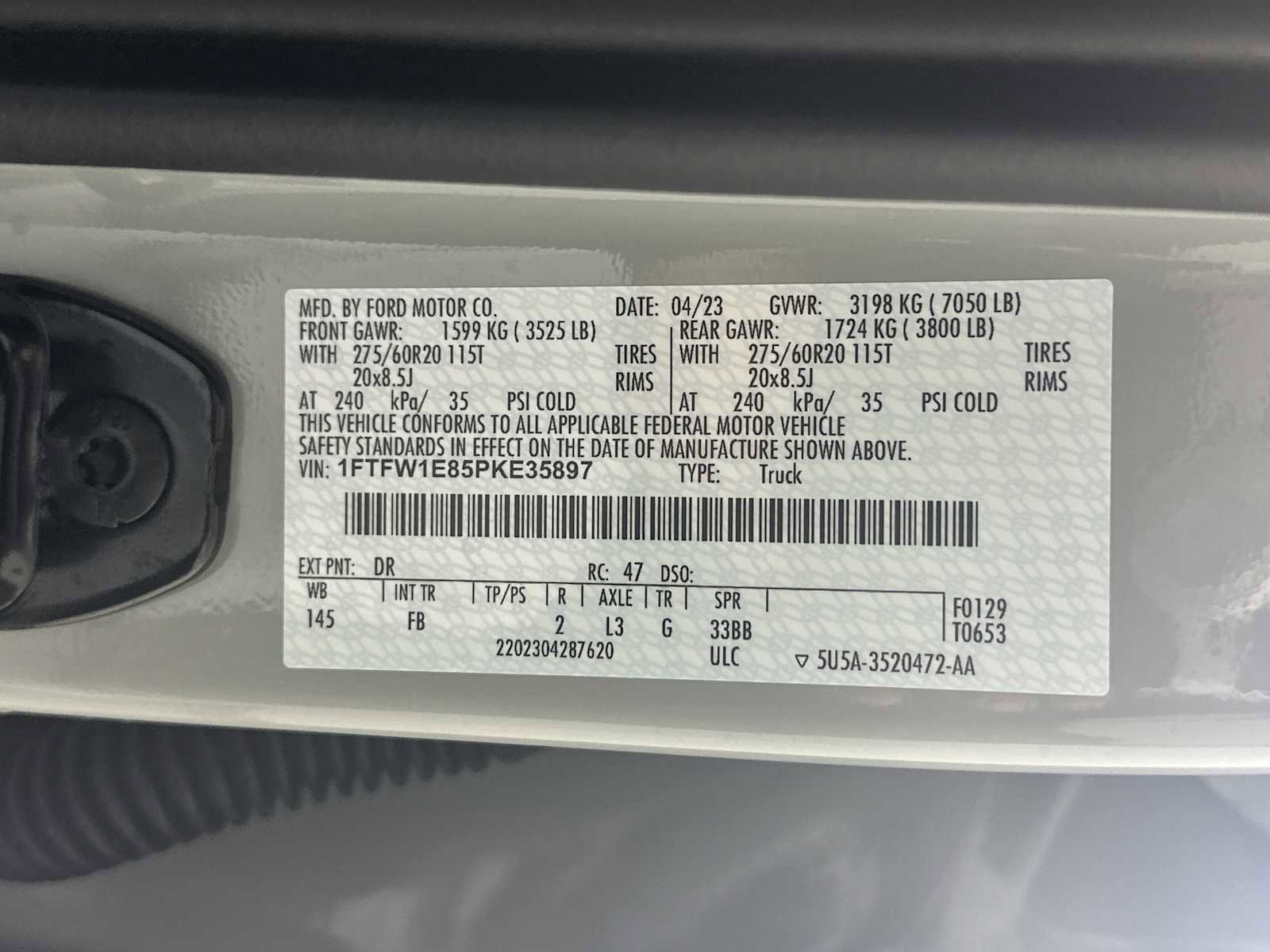 Certified 2023 Ford F150 XLT w/ Equipment Group 302A High AWD/4WD image 16