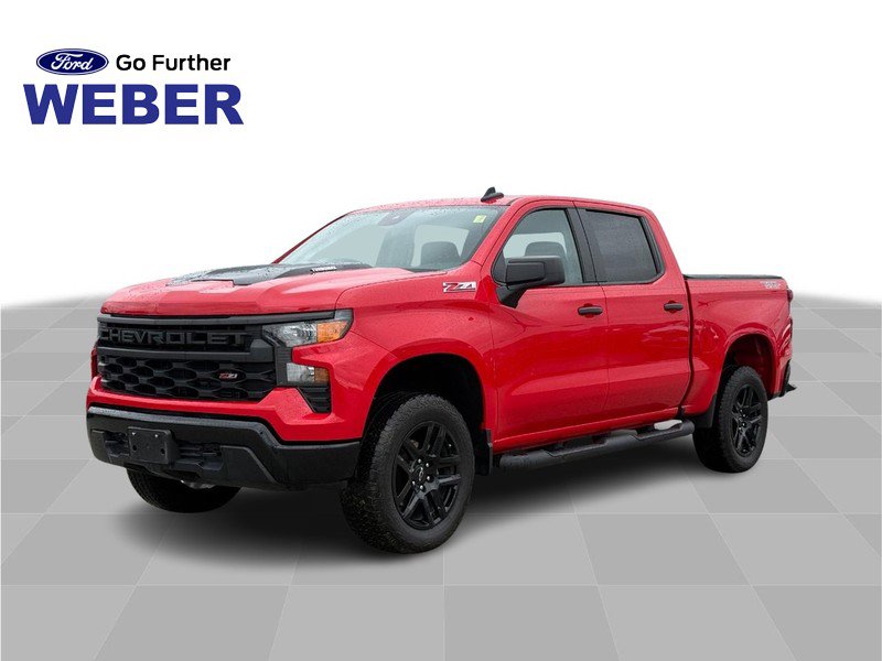 Used 2025 Chevrolet Silverado 1500 Custom Trail Boss w/ Turbomax Blackout Package image 1