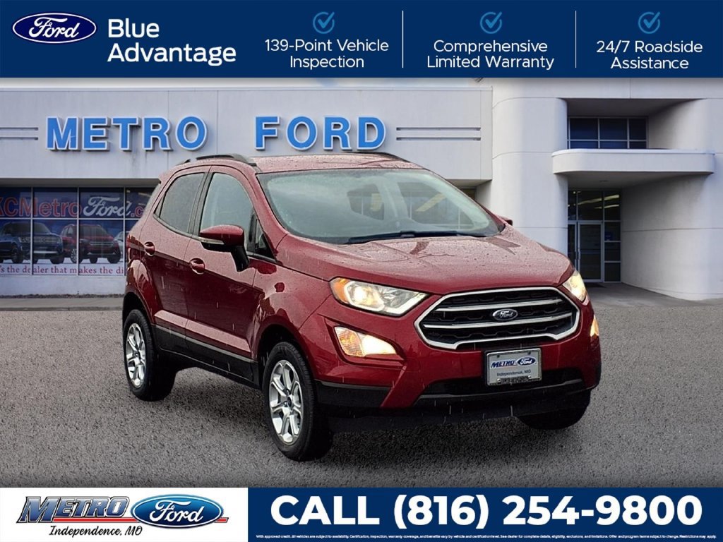 Certified 2020 Ford EcoSport SE w/ SE Convenience Package AWD/4WD image 1