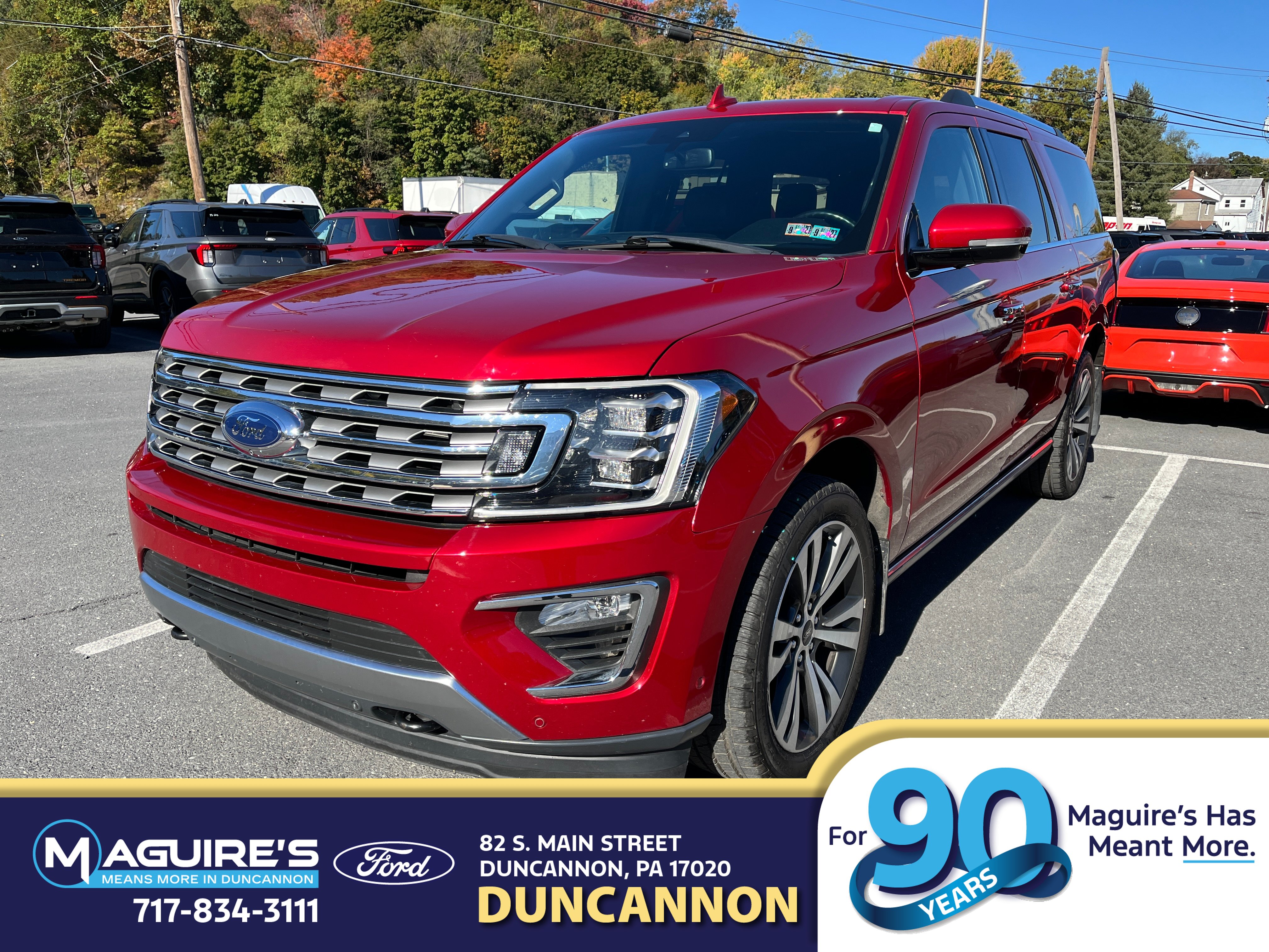 Certified 2020 Ford Expedition Max Limited w/ Equipment Group 302A