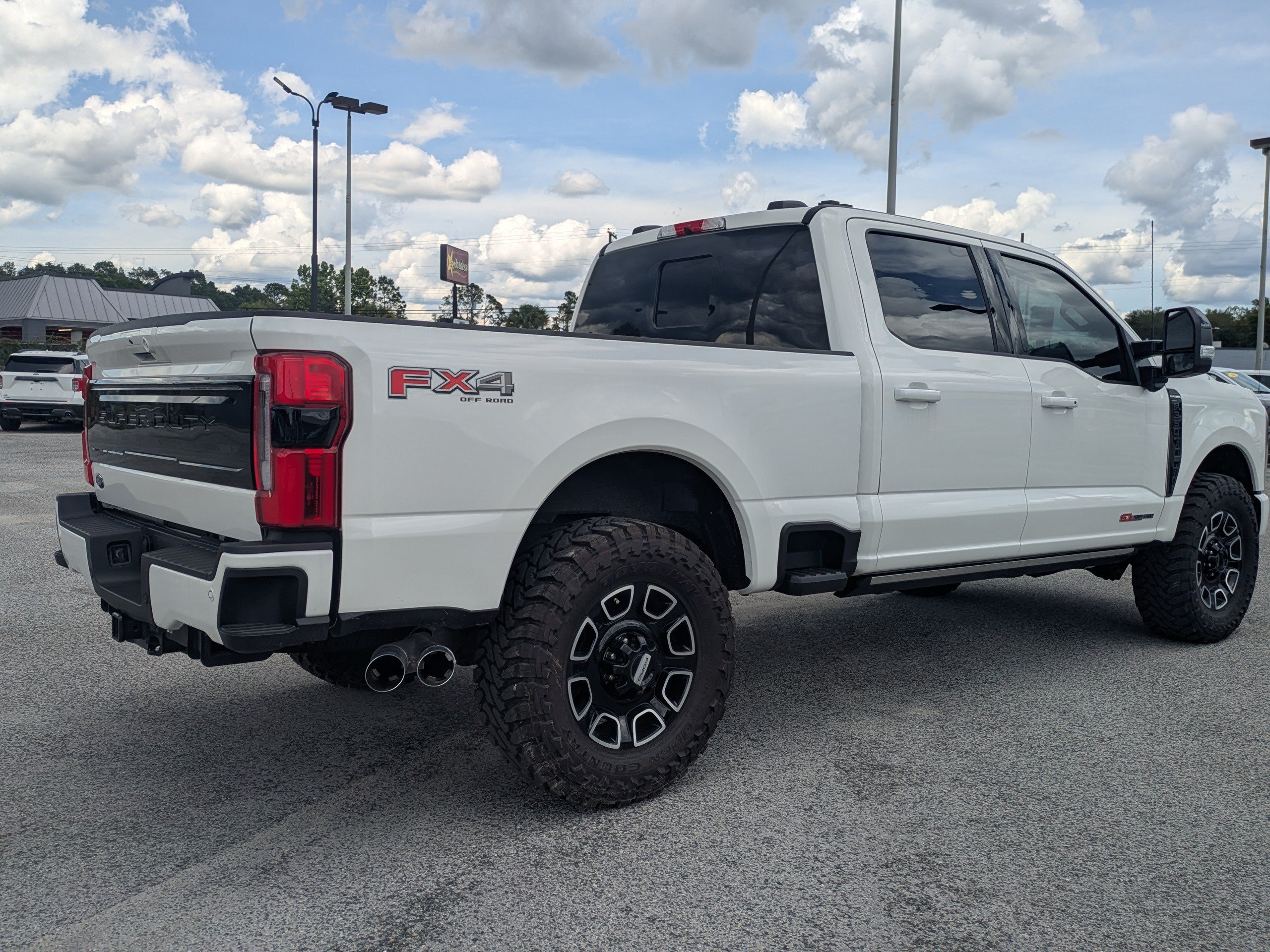 Certified 2025 Ford F350 Platinum w/ FX4 Off-Road Package AWD/4WD image 4