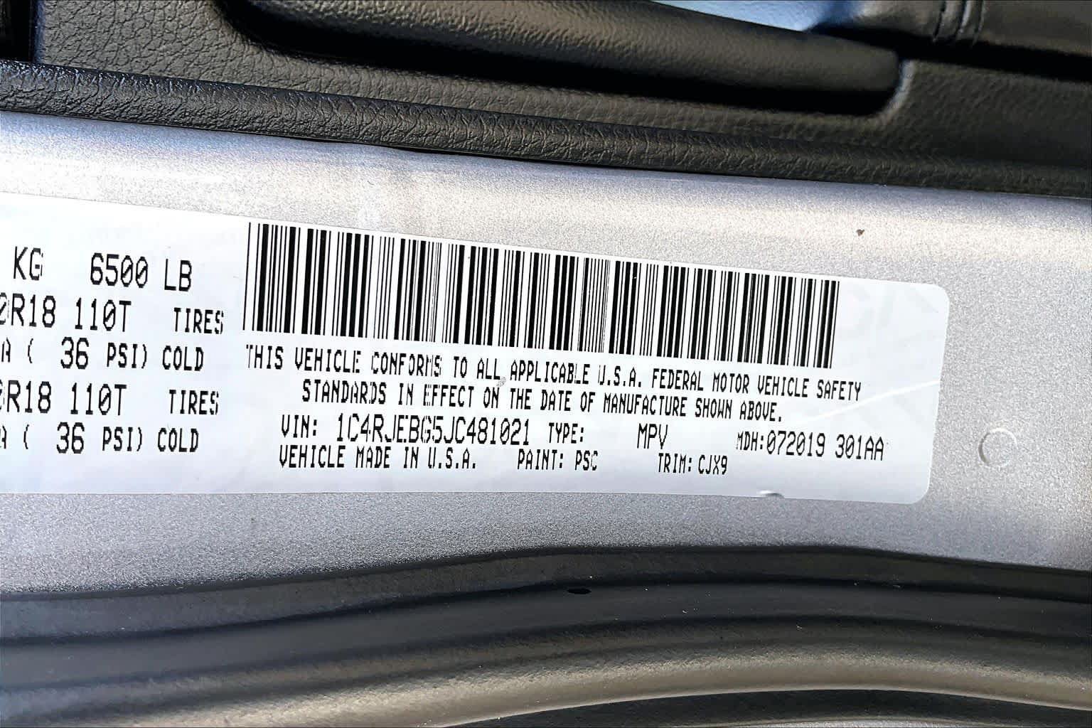 Used 2018 Jeep Grand Cherokee Limited RWD image 34