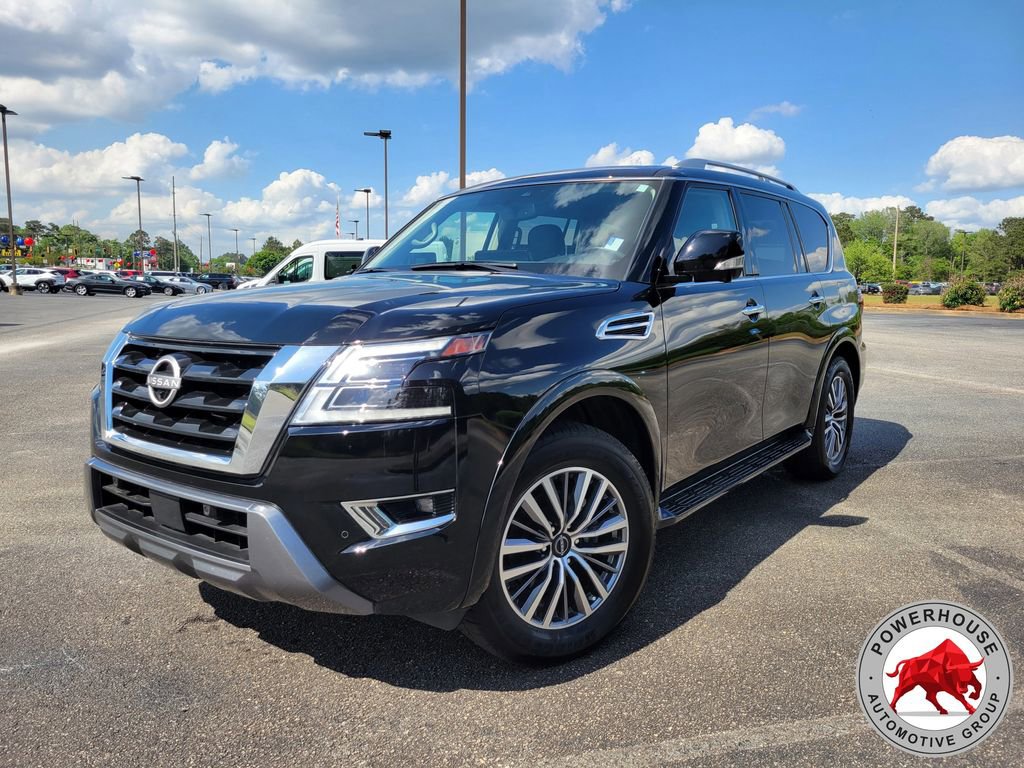 Used 2024 Nissan Armada SL w/ Captain's Chairs Package