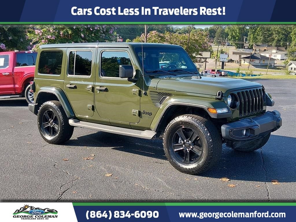 Used 2022 Jeep Wrangler Unlimited Sahara