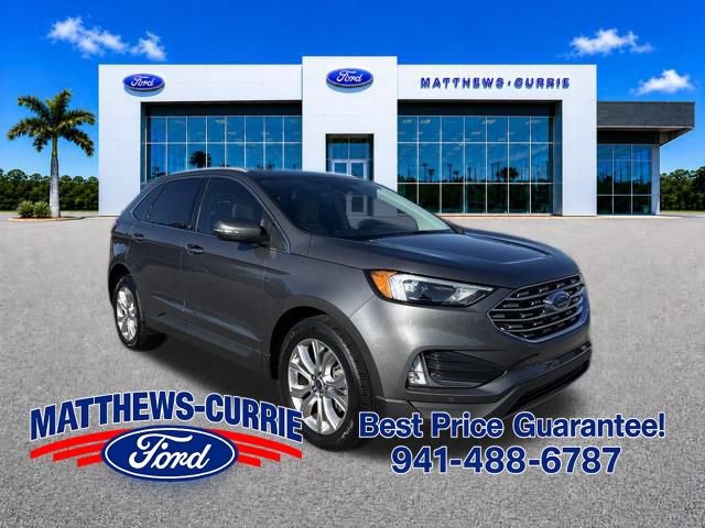 Certified 2022 Ford Edge Titanium AWD/4WD image 1