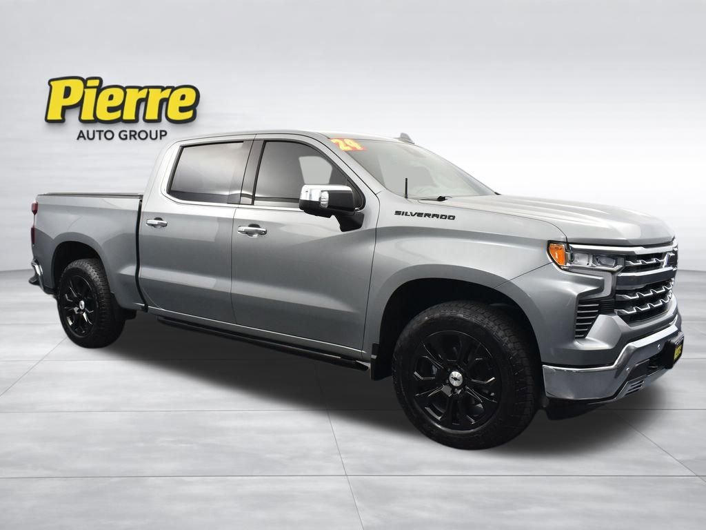 Used 2024 Chevrolet Silverado 1500 LTZ w/ LPO, Dark Essentials Package AWD/4WD image 3