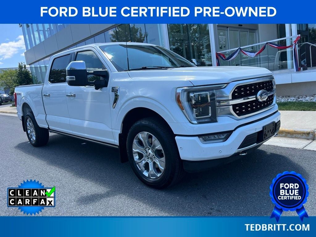 Certified 2022 Ford F150 Platinum