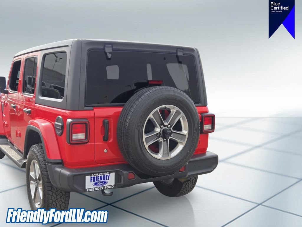 Used 2020 Jeep Wrangler Unlimited Sahara AWD/4WD image 5
