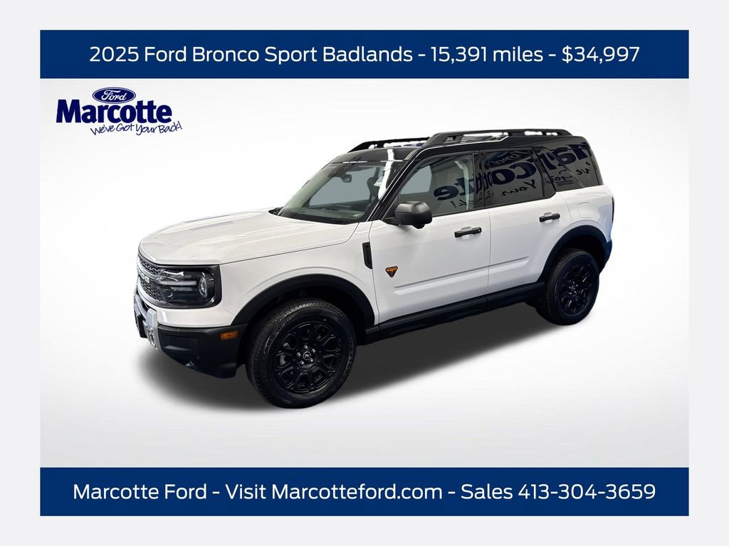 Certified 2025 Ford Bronco Sport Badlands