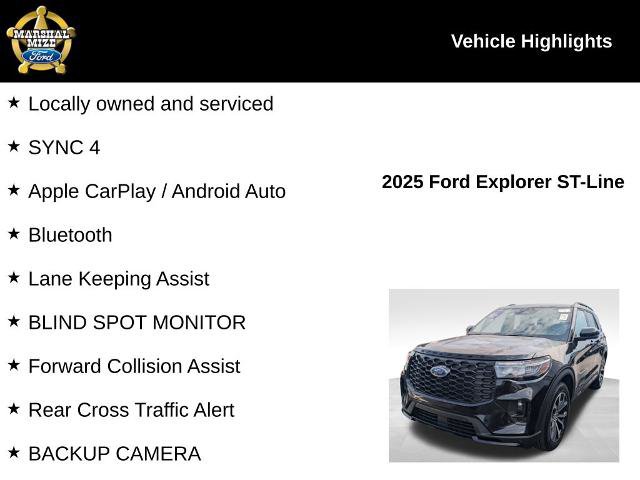 Certified 2025 Ford Explorer ST-Line RWD image 2